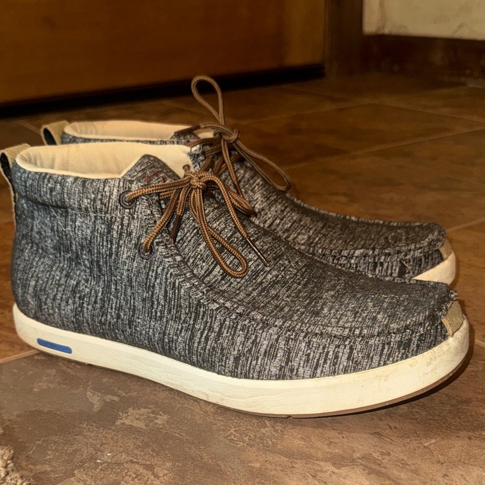 Men's Gray Twisted X Shoes size 11